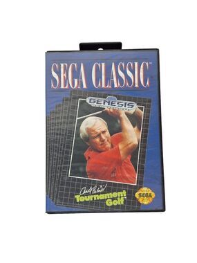 Sega Genesis Arnold Palmer Tournament Golf 1992 Game